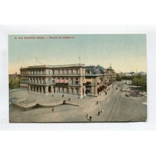 CIUDAD DE BUENOS AIRES CASA DE GOBIERNO ANTIGUA TARJETA POSTAL